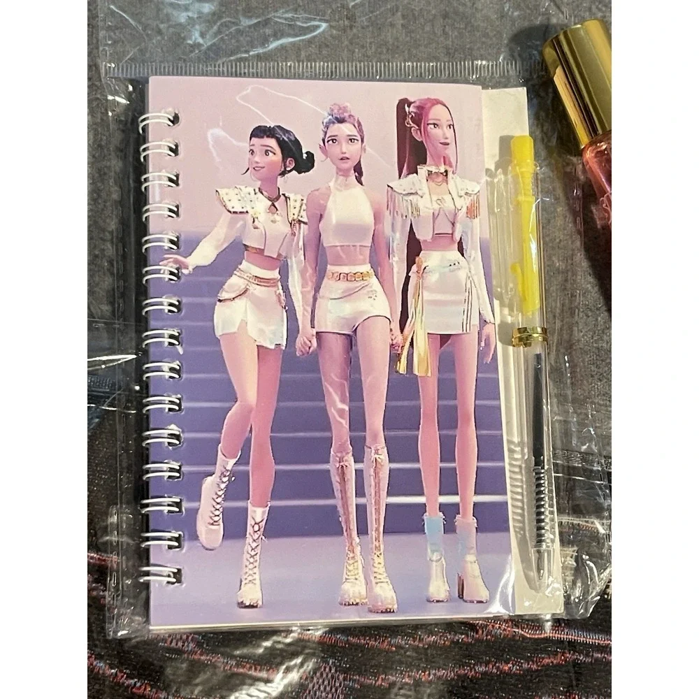 K-Pop Fan Bundle | Huge Cosmetic Bag, Mini Notebook, Coin Purse‎ & Perfume Set